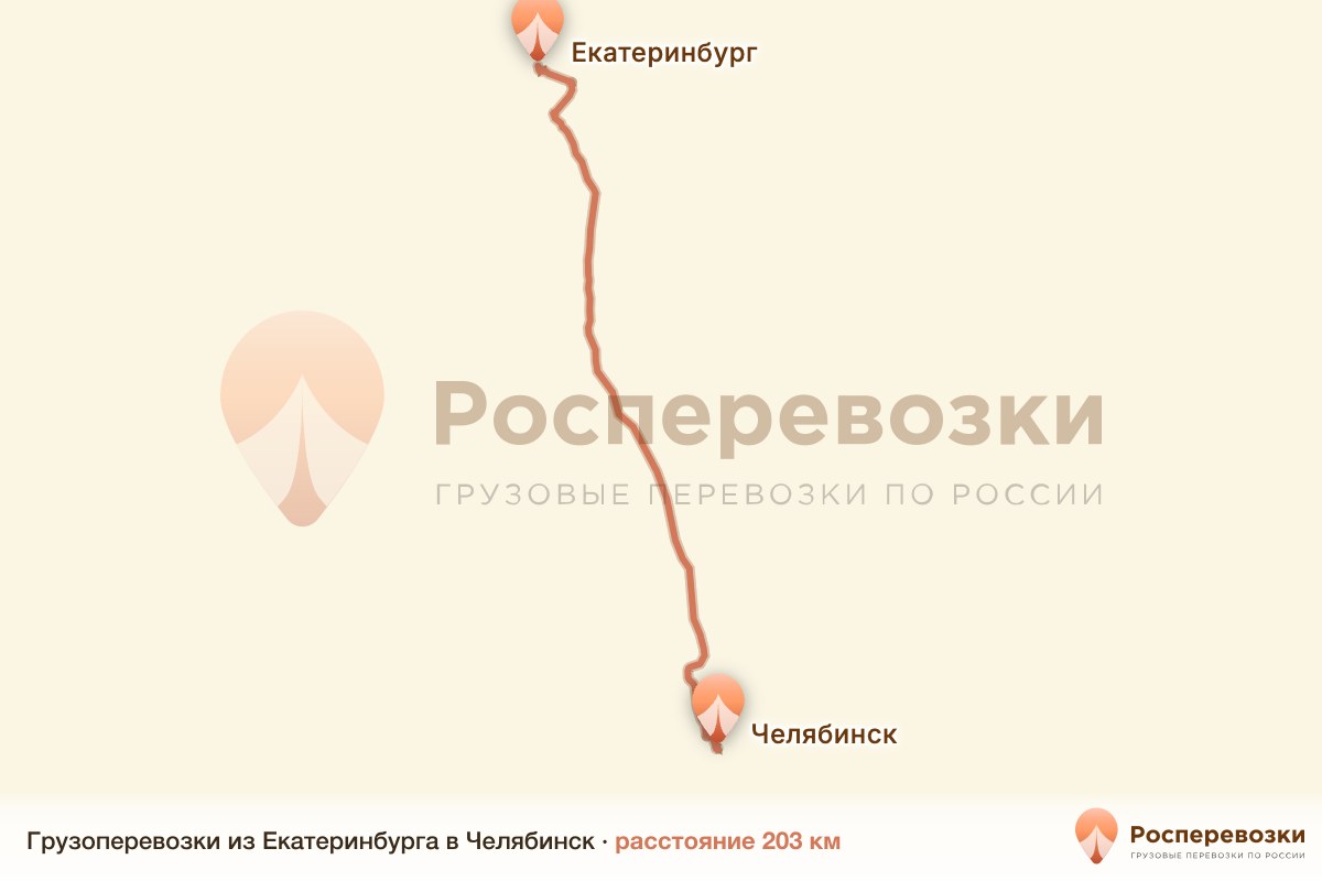 Грузоперевозки Екатеринбург Челябинск