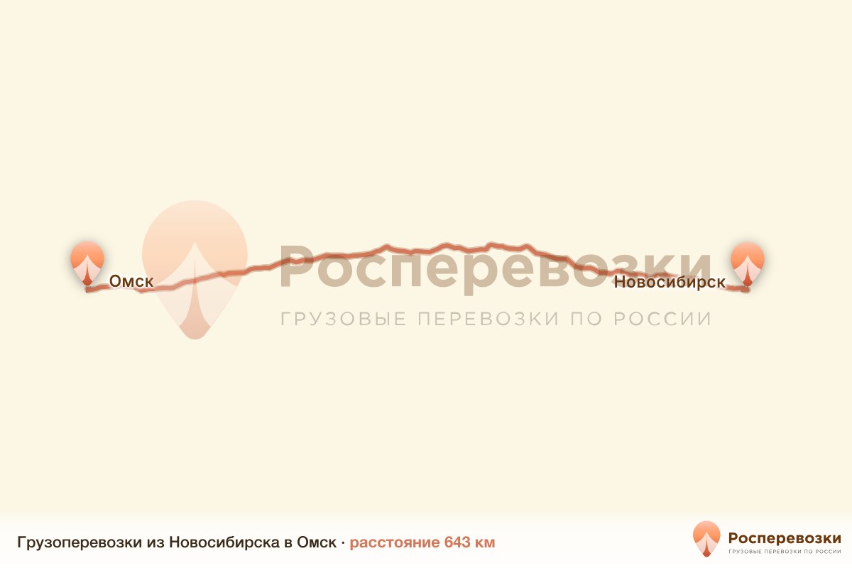Грузоперевозки Новосибирск Омск