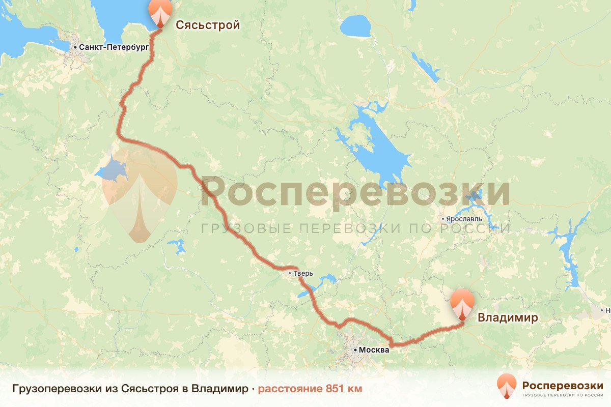Грузоперевозки Сясьстрой Владимир