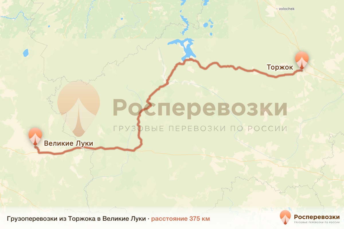 Грузоперевозки Торжок Великие Луки