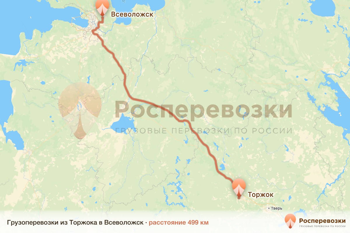 Грузоперевозки Торжок Всеволожск