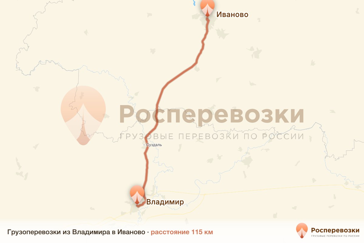 Грузоперевозки Владимир Иваново