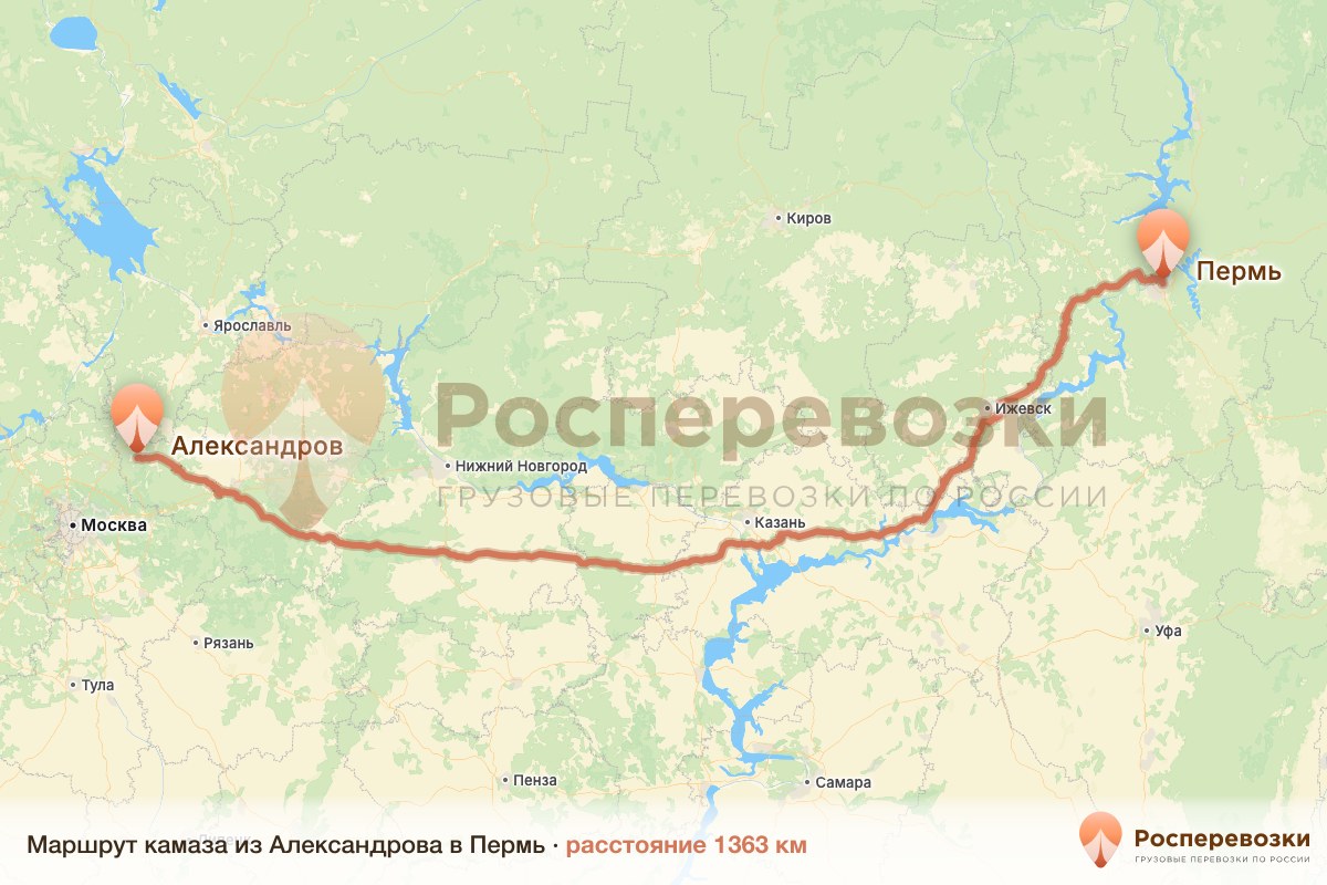 Камаз Александров Пермь
