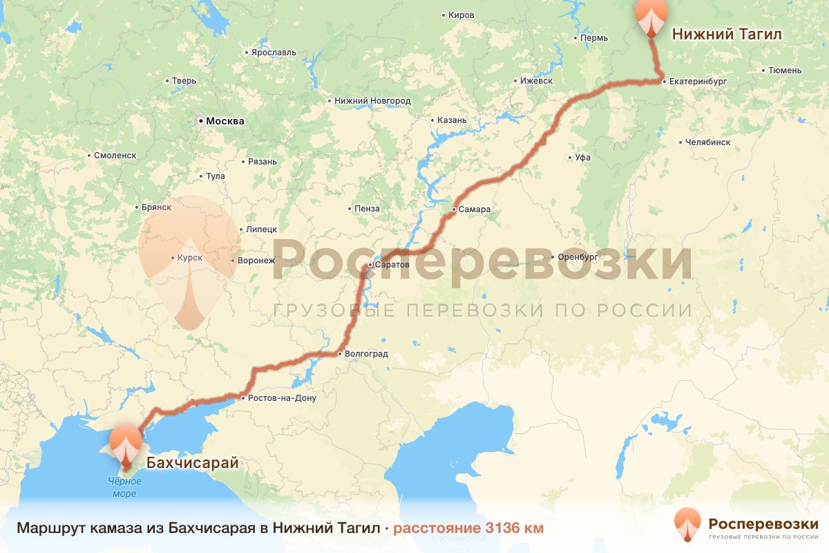 Камаз Бахчисарай Нижний Тагил