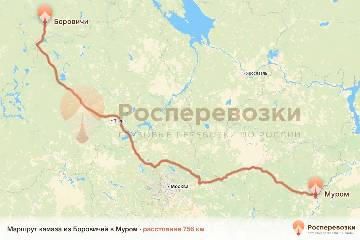 Камаз Боровичи Муром