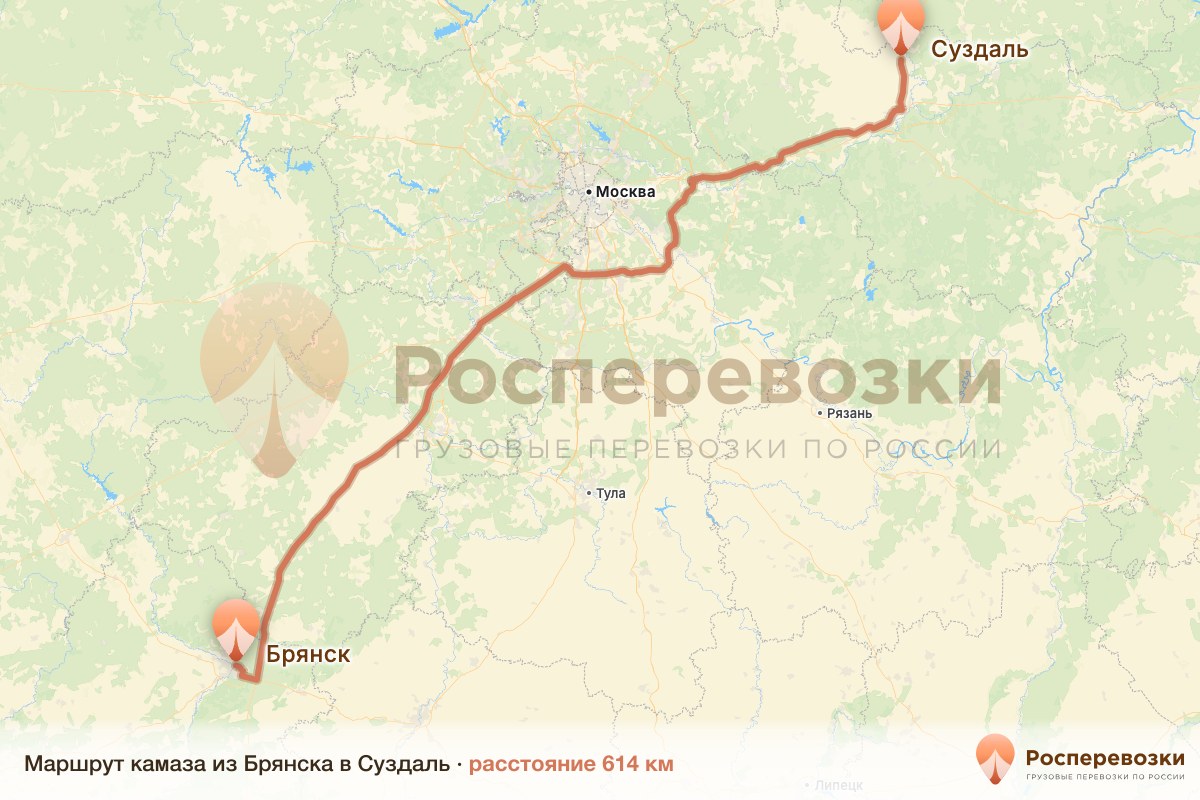Камаз Брянск Суздаль