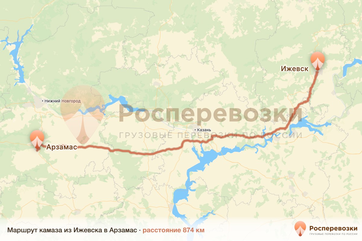 Камаз Ижевск Арзамас