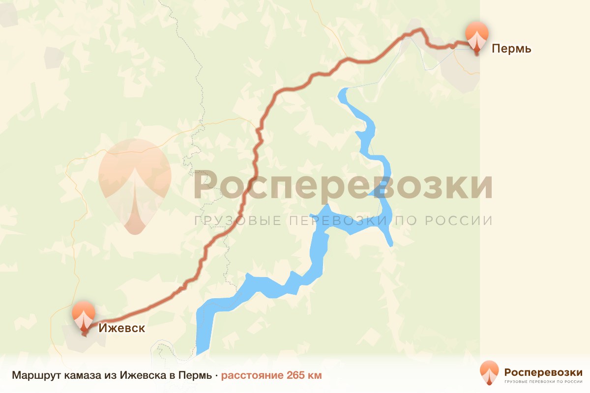 Камаз Ижевск Пермь