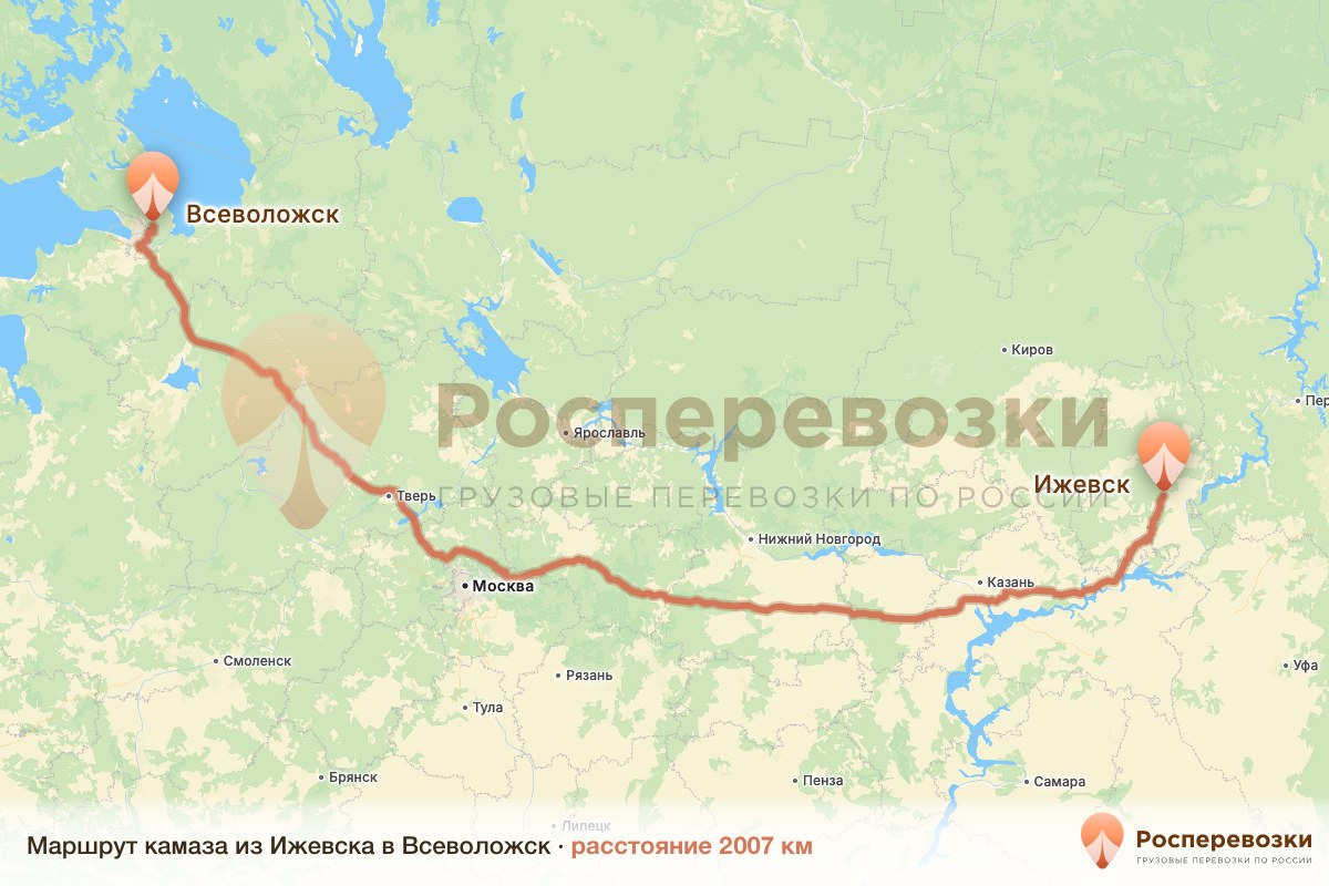 Камаз Ижевск Всеволожск