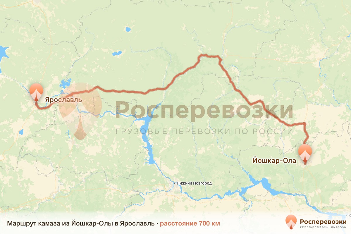 Камаз Йошкар-Ола Ярославль