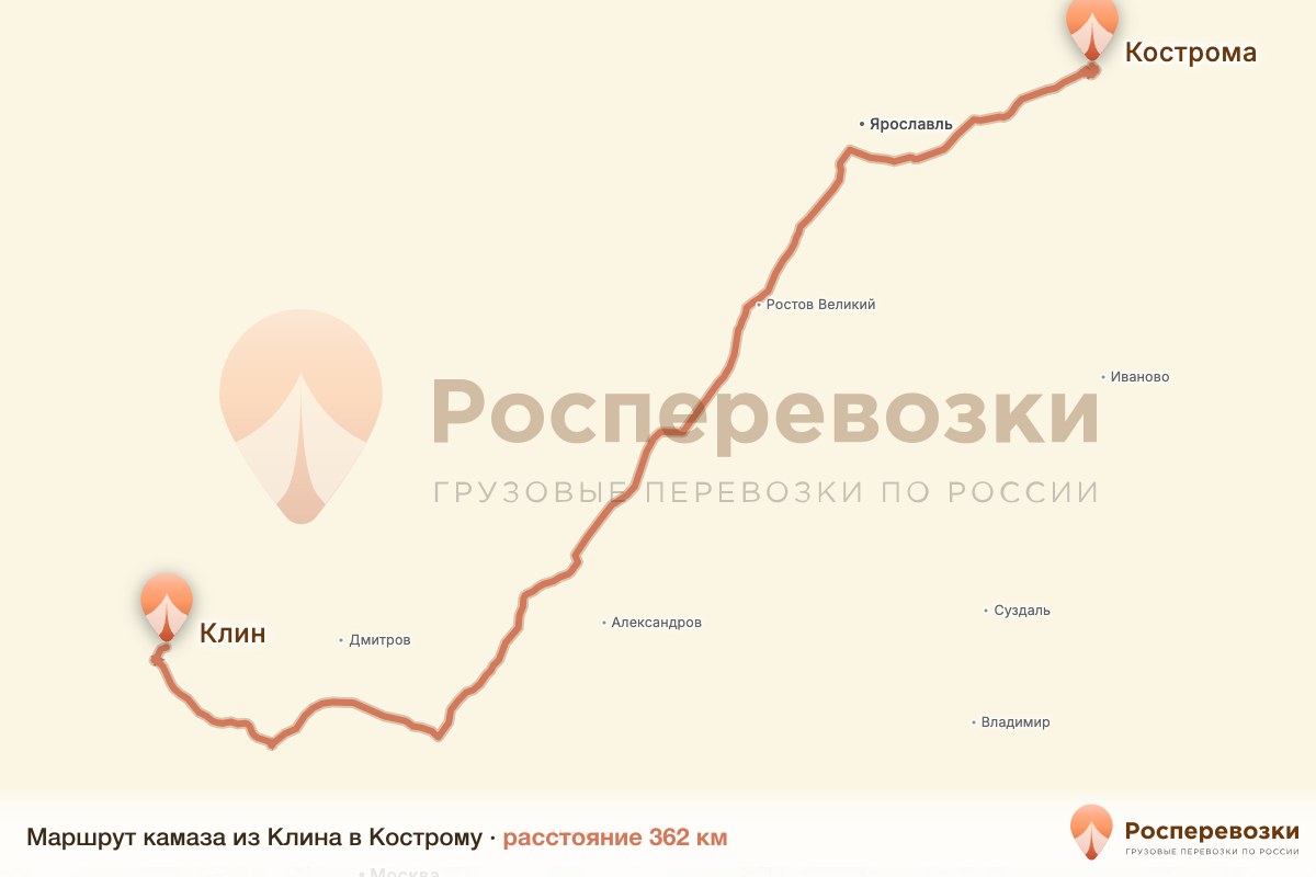 Камаз Клин Кострома