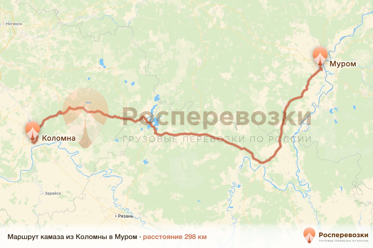 Камаз Коломна Муром