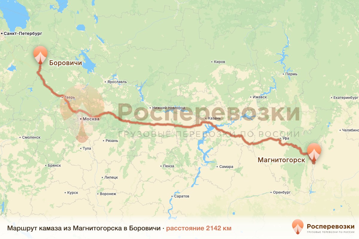 Камаз Магнитогорск Боровичи