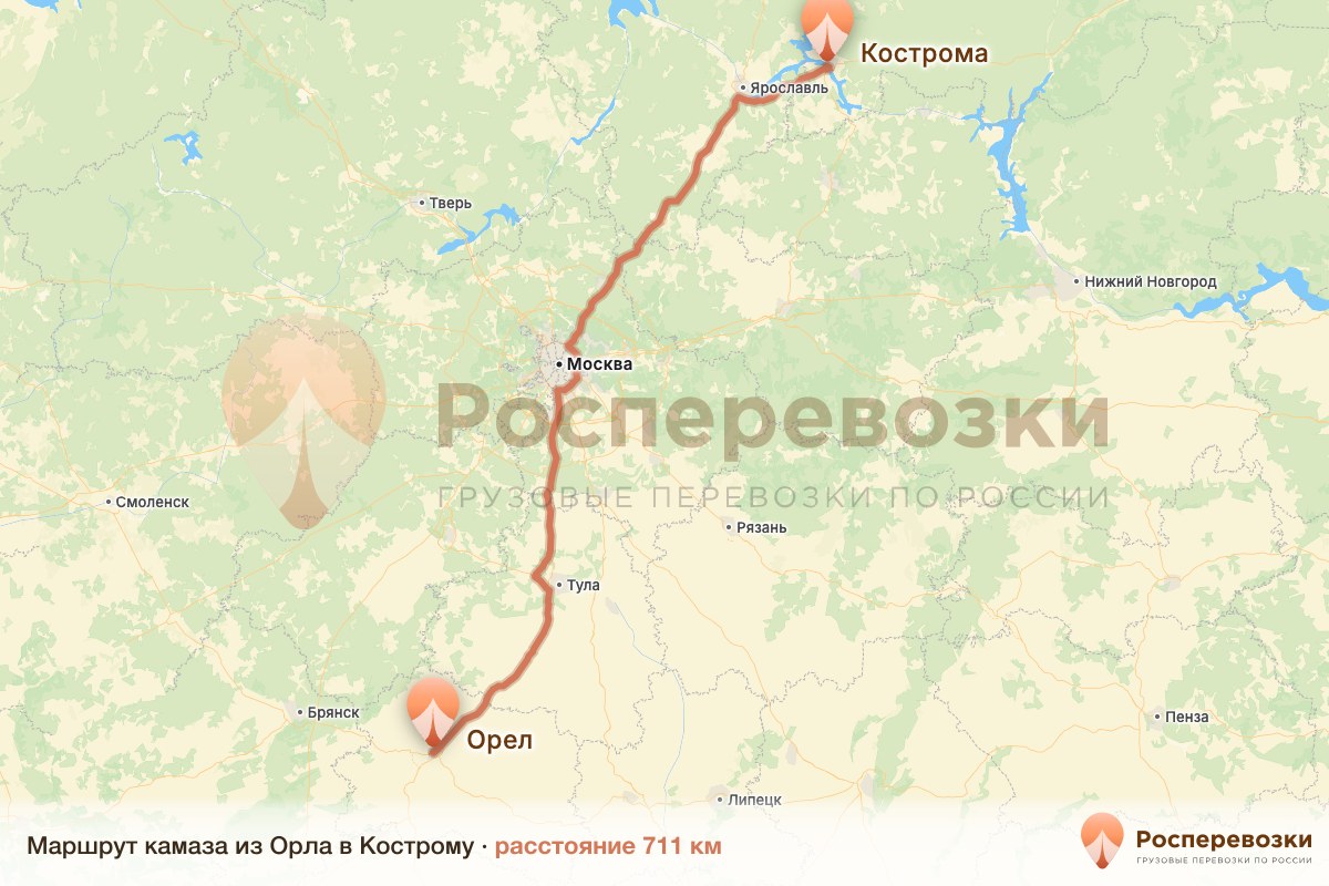 Камаз Орел Кострома