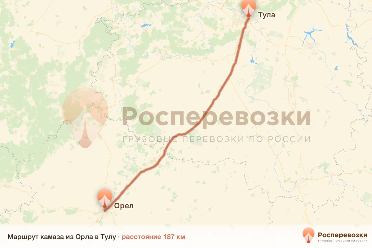 Камаз Орел Тула