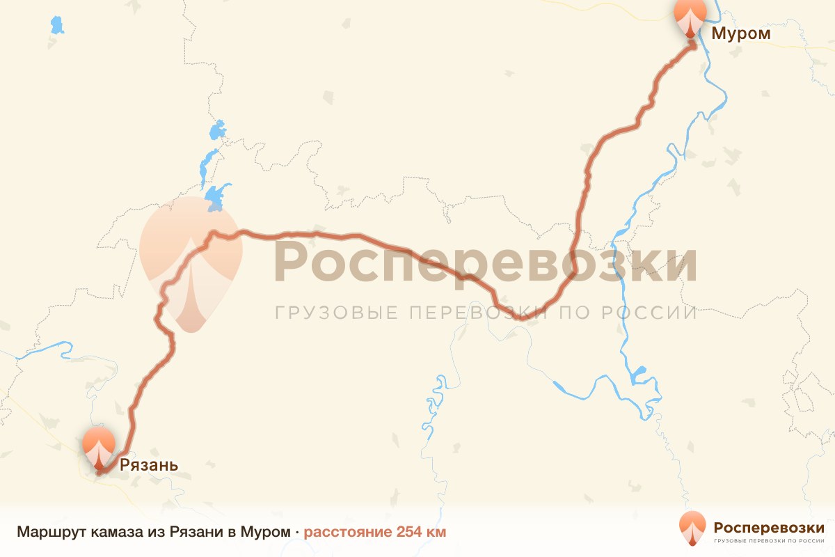 Камаз Рязань Муром
