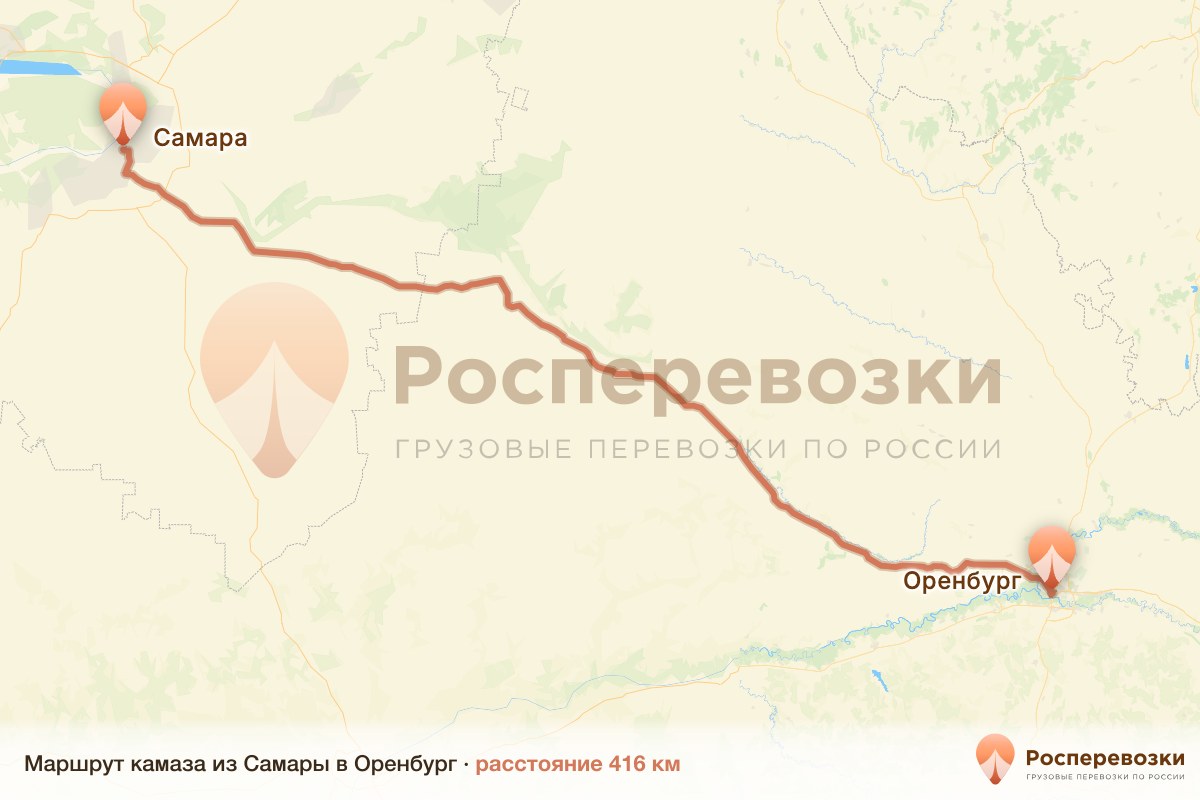 Камаз Самара Оренбург