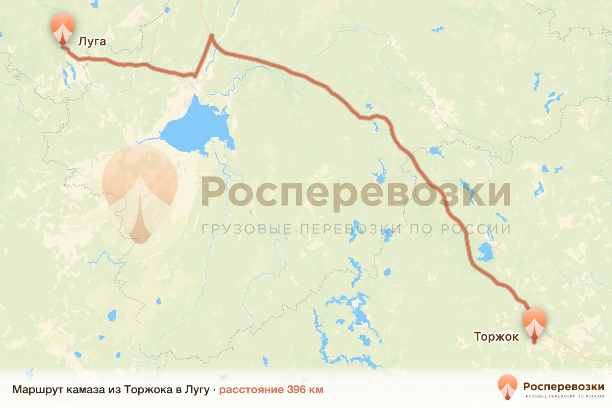 Камаз Торжок Луга