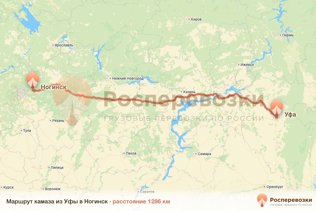 Камаз Уфа Ногинск