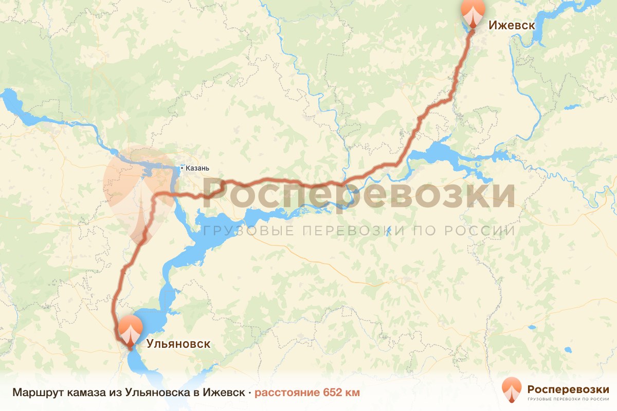 Камаз Ульяновск Ижевск