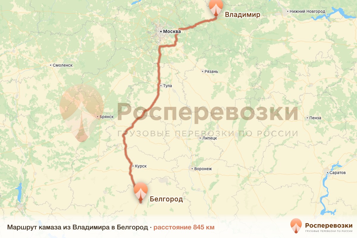 Камаз Владимир Белгород