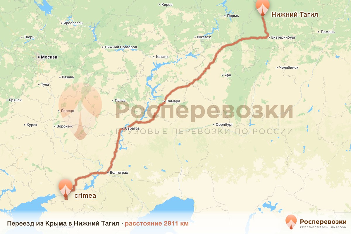 Переезд Крым Нижний Тагил