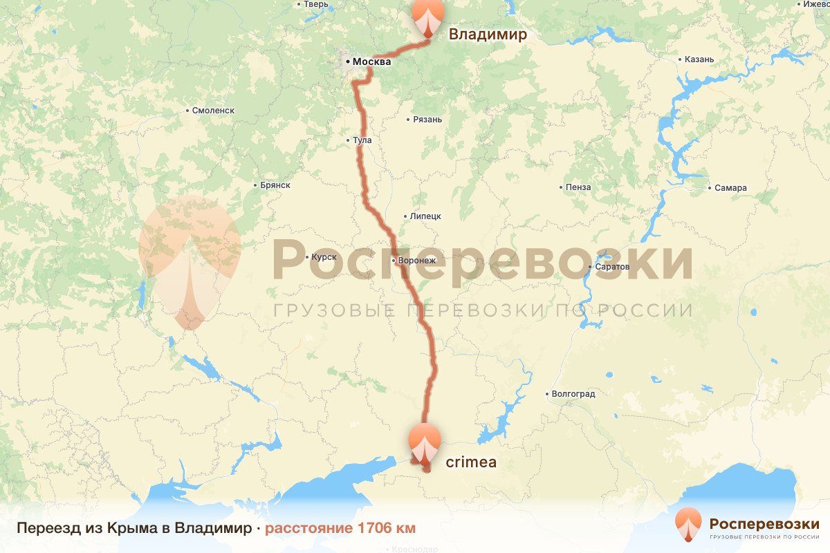 Переезд Крым Владимир