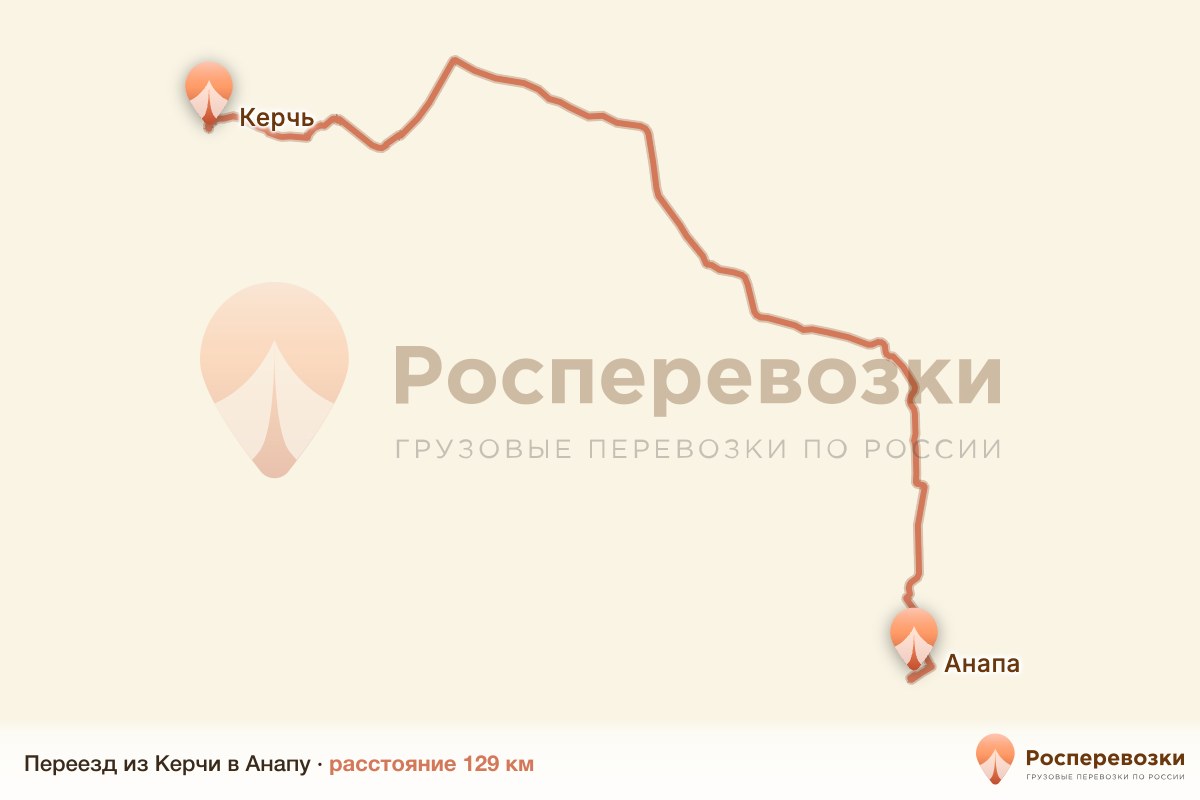 Переезд Керчь Анапа