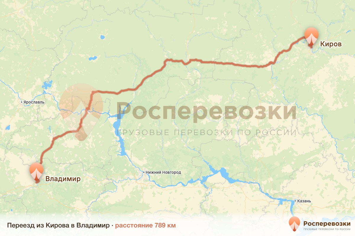 Переезд Киров Владимир