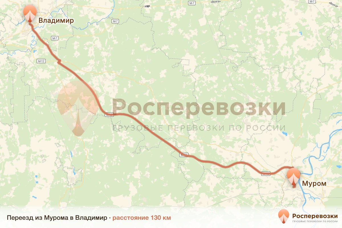 Переезд Муром Владимир