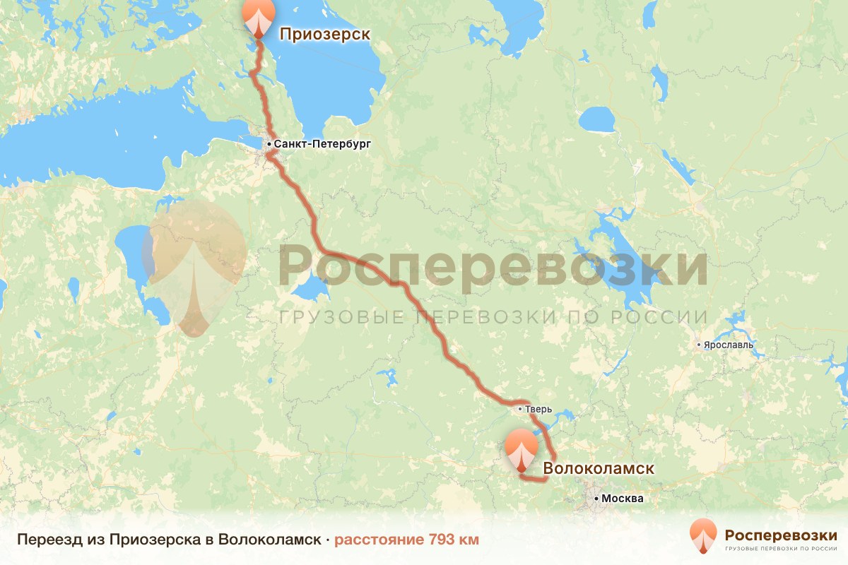 Переезд Приозерск Волоколамск