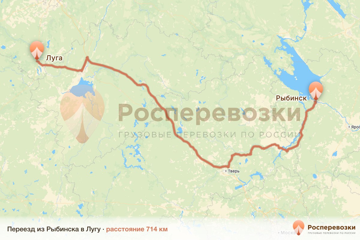 Переезд Рыбинск Луга