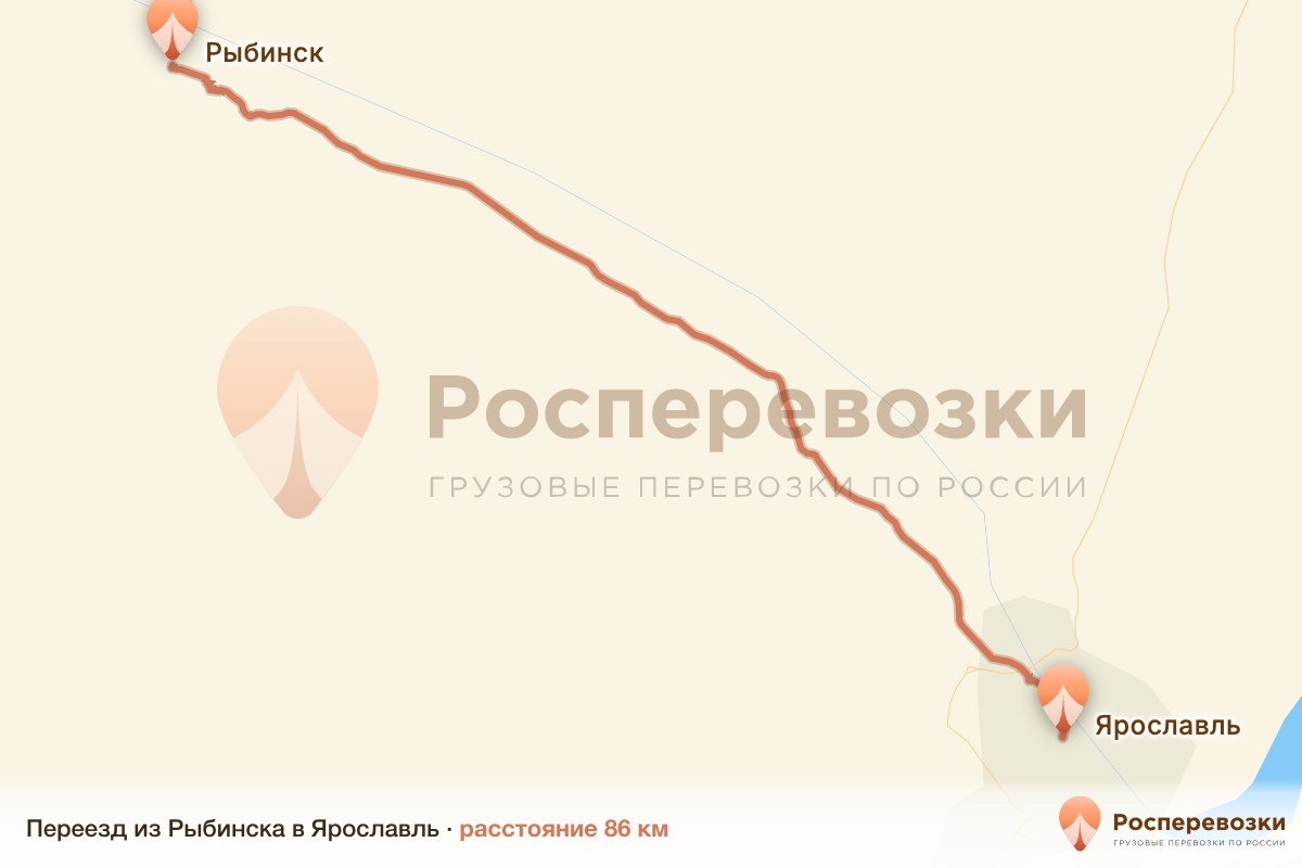 Переезд Рыбинск Ярославль