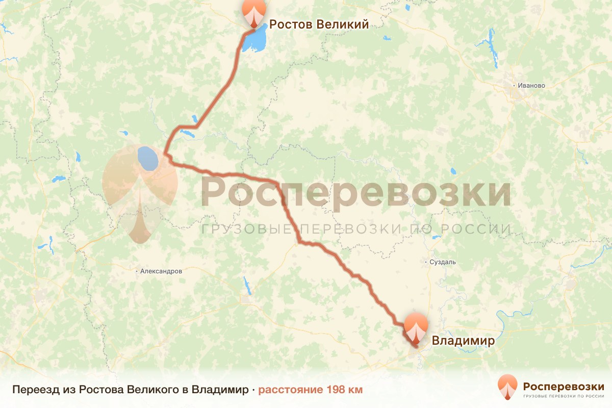 Переезд Ростов Владимир