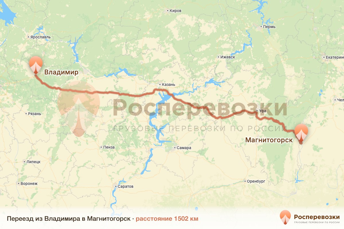 Переезд Владимир Магнитогорск