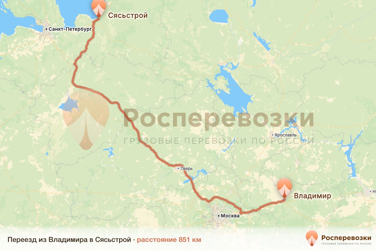Переезд Владимир Сясьстрой