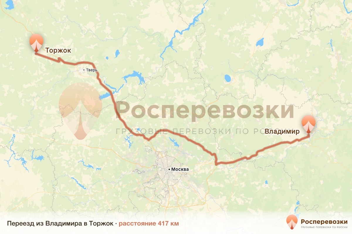 Переезд Владимир Торжок