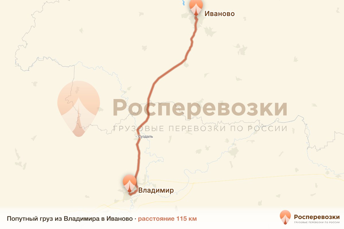 Попутный груз Владимир Иваново