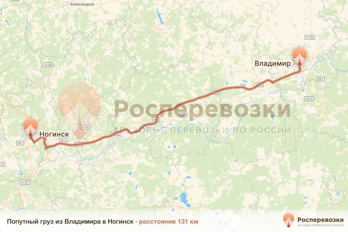 Попутный груз Владимир Ногинск