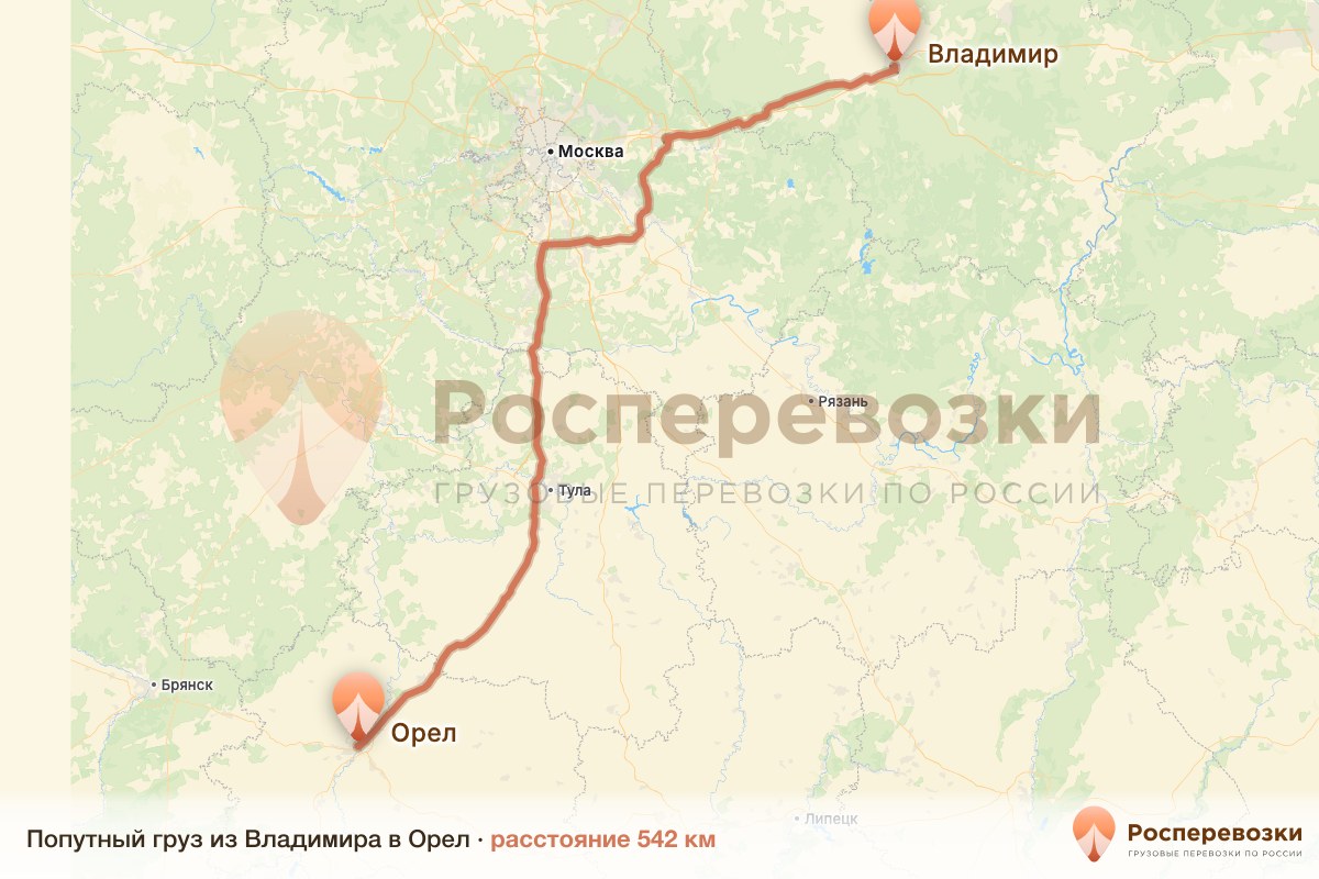 Попутный груз Владимир Орел