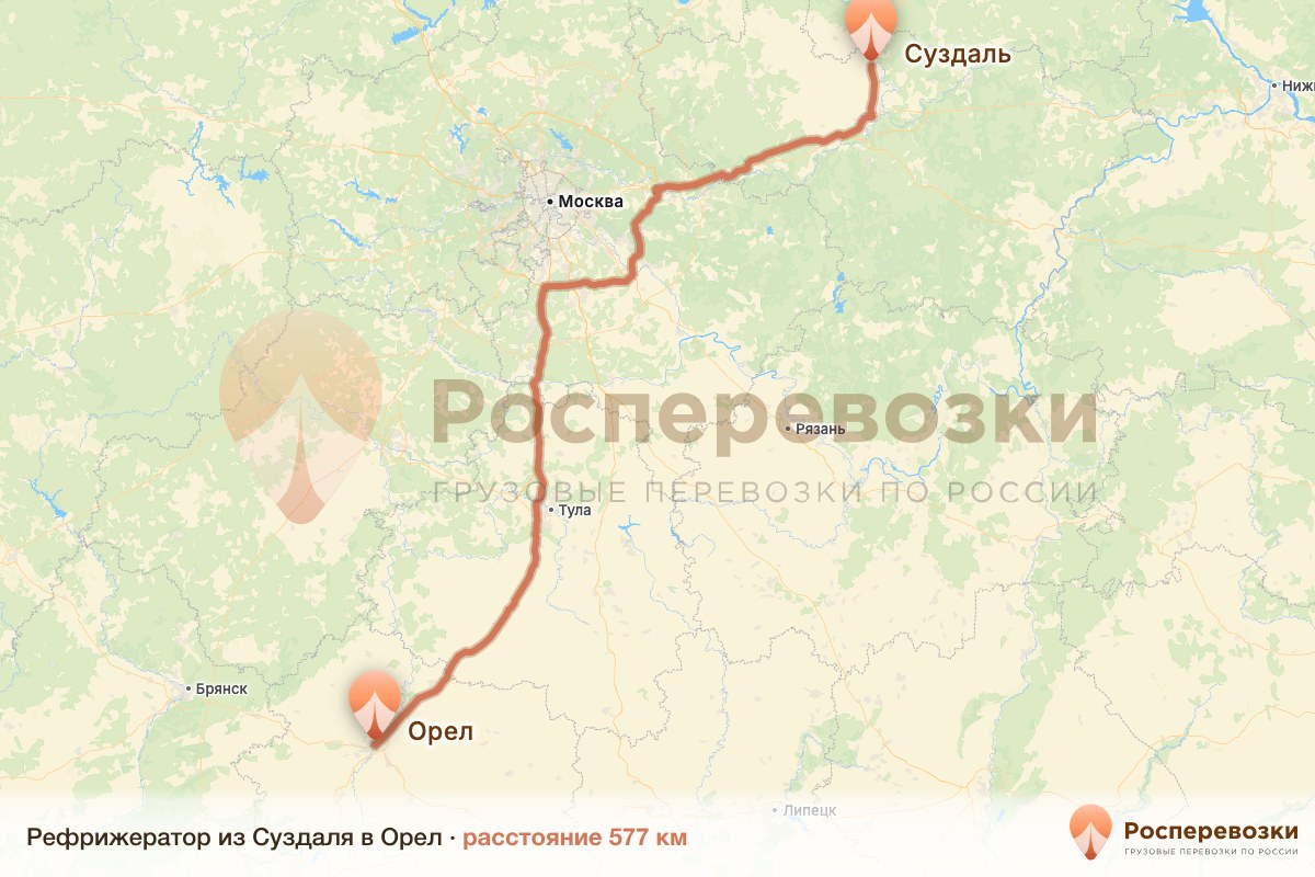 Рефрижератор Суздаль Орел